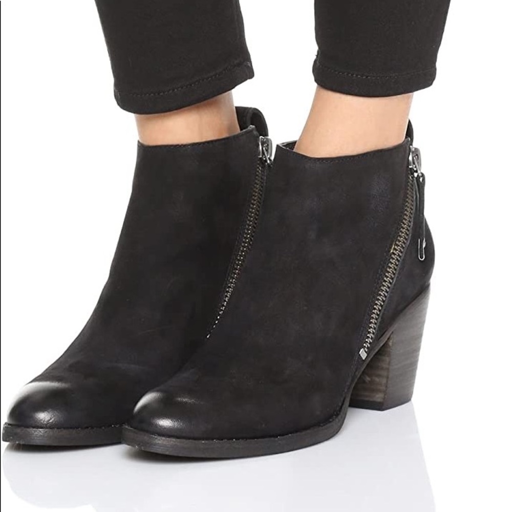 Dolce Vita genuine leather boots with zippers
